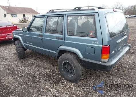 1999 Jeep Cherokee Classic/Sport from USA, damaged, VIN 1J4FF68S6XL656336